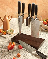 Cuisine::pro Damashiro Emperor Hikari Steel 7 Piece Knife Block Set