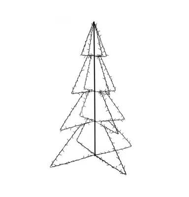 Christmas Cone Tree 240 LEDs Indoor and Outdoor 45.3"x59.1"