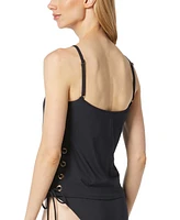 Michael Kors Women's Grommet-Detail Tankini Top