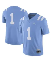 Men's Jordan #1 Light Blue Ucla Bruins Alternate Game Jersey