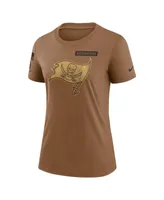 Women's Nike Brown Tampa Bay Buccaneers 2023 Salute to Service Legend Performance T-shirt