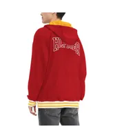 Men's Tommy Hilfiger Red Kansas City Chiefs Aaron Quarter-Zip Hoodie