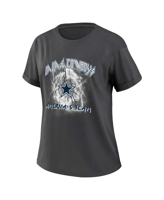 Lids Dallas Cowboys WEAR by Erin Andrews Women's Knotted T-Shirt