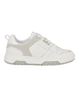 Calvin Klein Women's Stellha Lace-Up Round Toe Casual Sneakers