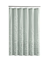 Peri Home Chenille Rose Shower Curtain, 72" x 72"