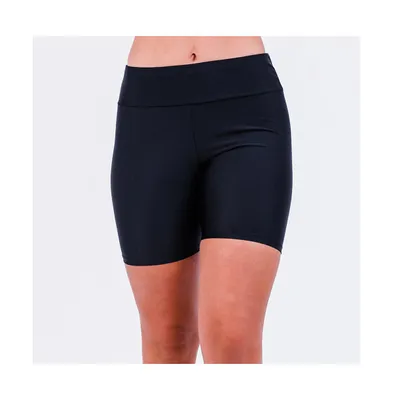 Calypsa Women's Mid-Thigh Swim Shorts