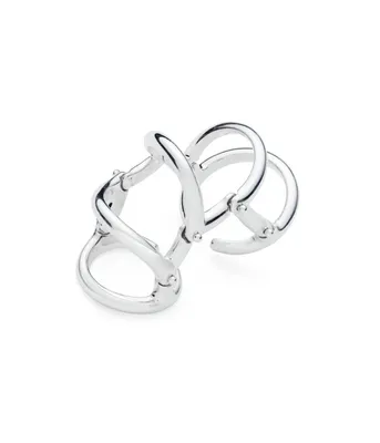 Drop Armour Ring With Double Hinge