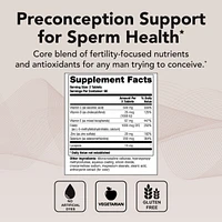 Theralogix ConceptionXR Reproductive Health Male Fertility Supplement (90 Day Supply)