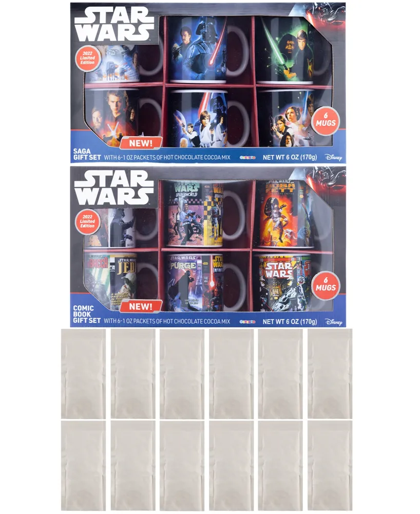 Star Wars Saga Limited Edition 6 Mug Gift Set