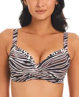 Bleu by Rod Beattie Women's Animal Instinct Bikini Top