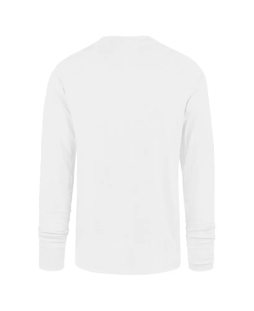 Men's '47 Brand White Texas Rangers 2023 World Series Champions Local Playoff Franklin Long Sleeve T-shirt
