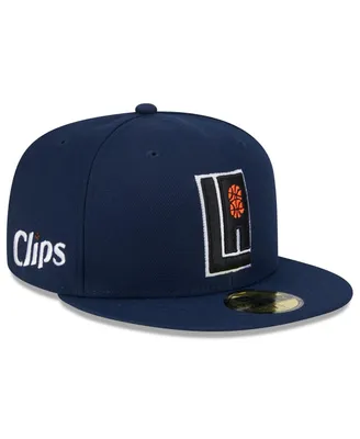 Men's New Era Navy La Clippers 2023/24 City Edition Alternate 59FIFTY Fitted Hat