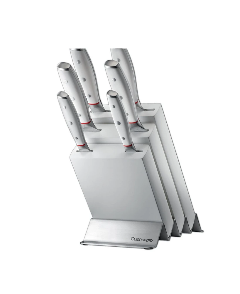 Cuisine::pro iconIX Straub Steel 7 Piece Knife Block Set