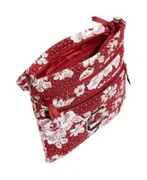 Women's Vera Bradley South Carolina Gamecocks Rain Garden Triple-Zip Hipster Crossbody Bag