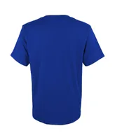 Big Boys Fanatics Royal Toronto Blue Jays 2023 Postseason Locker Room T-shirt