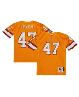 Men's Mitchell & Ness John Lynch Orange Tampa Bay Buccaneers 1993 Authentic Jersey