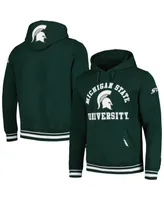 Men's Pro Standard Green Michigan State Spartans Classic Stacked Logo Pullover Hoodie