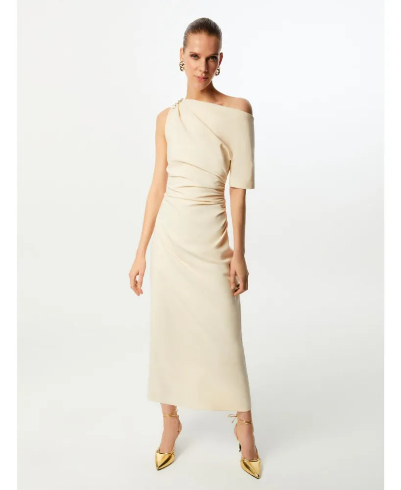 Women's Ruched Maxi Dress