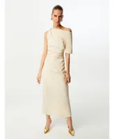 Women's Ruched Maxi Dress