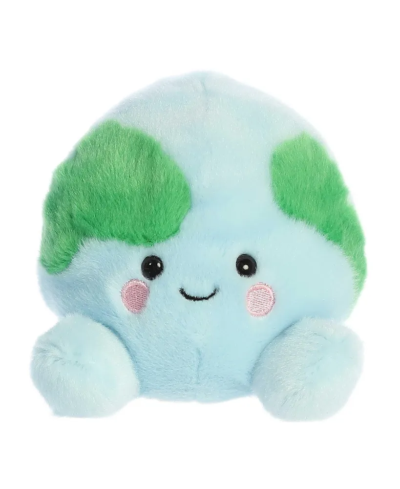 Aurora Mini Eve Earth Palm Pals Adorable Plush Toy Blue 5"