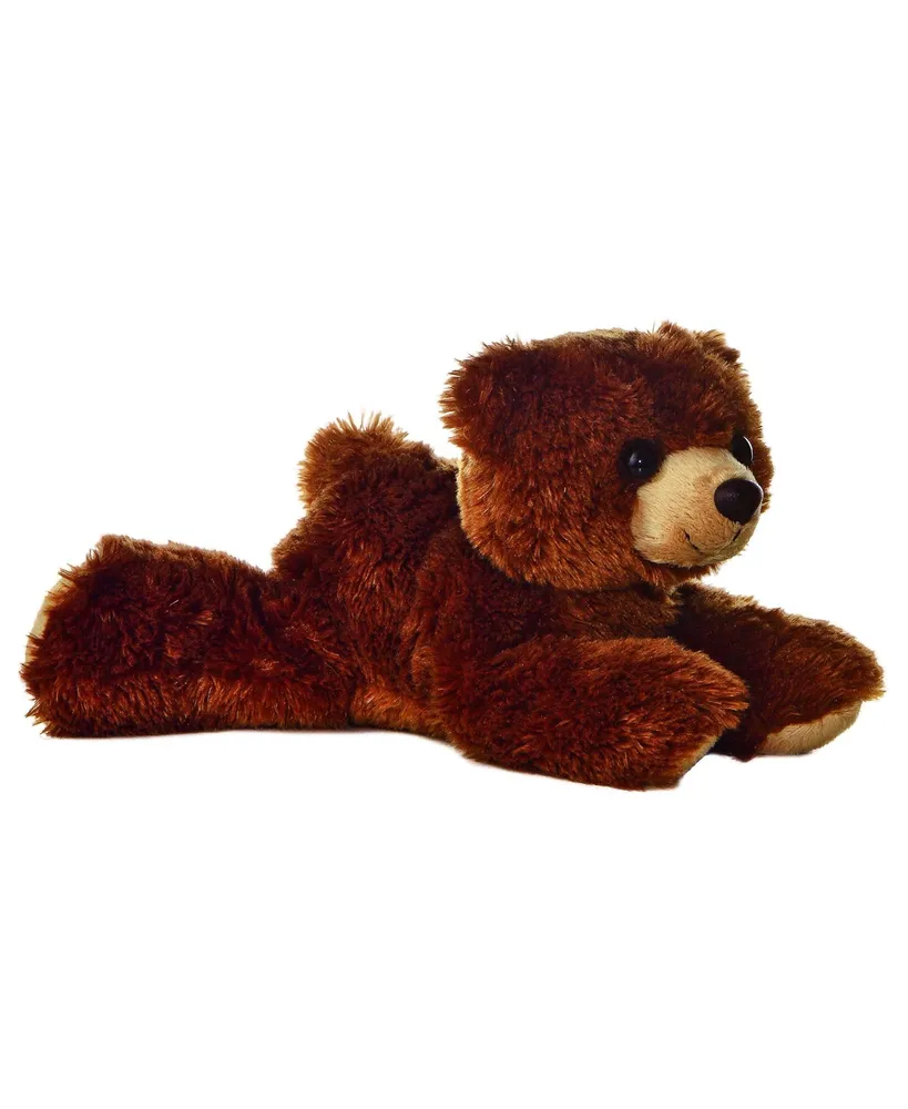 Aurora Small Barnsworth Mini Flopsie Adorable Plush Toy Brown 8"