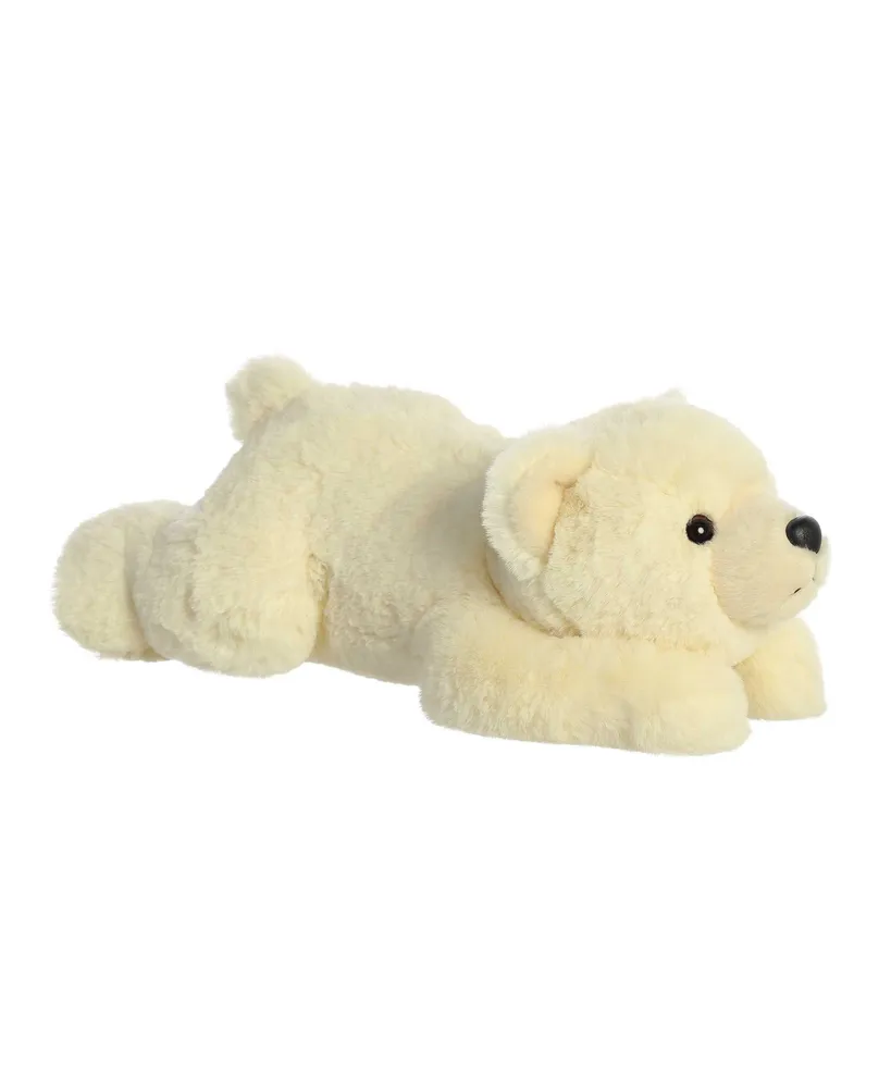 Aurora Medium Polaris Polar Bear Flopsie Adorable Plush Toy White 13"