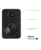 Kanto YU4 Powered Bookshelf Speakers with Built-In Bluetooth - Pair