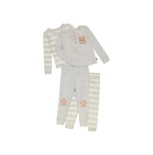 3-Piece Printed Pajama Jogger Pants Set for Boys