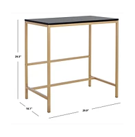 Viv Glossy Wooden Desk