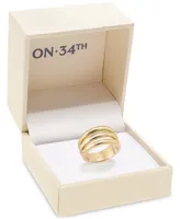 On 34th Three Row Ring, Created for Macy's