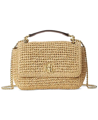 Lauren Ralph Woven Sophee Crossbody Bag