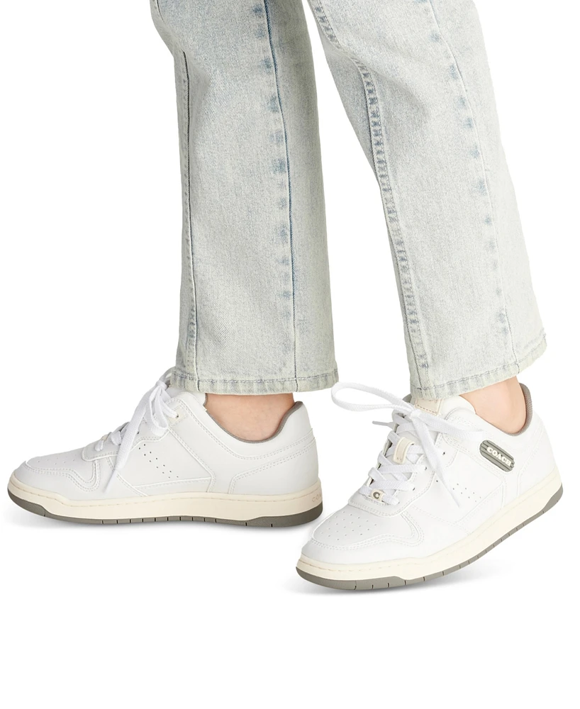 Coach Women's C201 Lace Up Court Sneakers