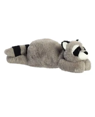 Aurora Large Raccoon Snoozles Laid-back Plush Toy Gray 18"