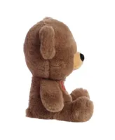 Aurora Large Heart For You Bear Valentine Heartwarming Plush Toy Brown 13"