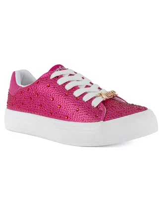 Juicy Couture Women's Alanis B Embellished Sneaker