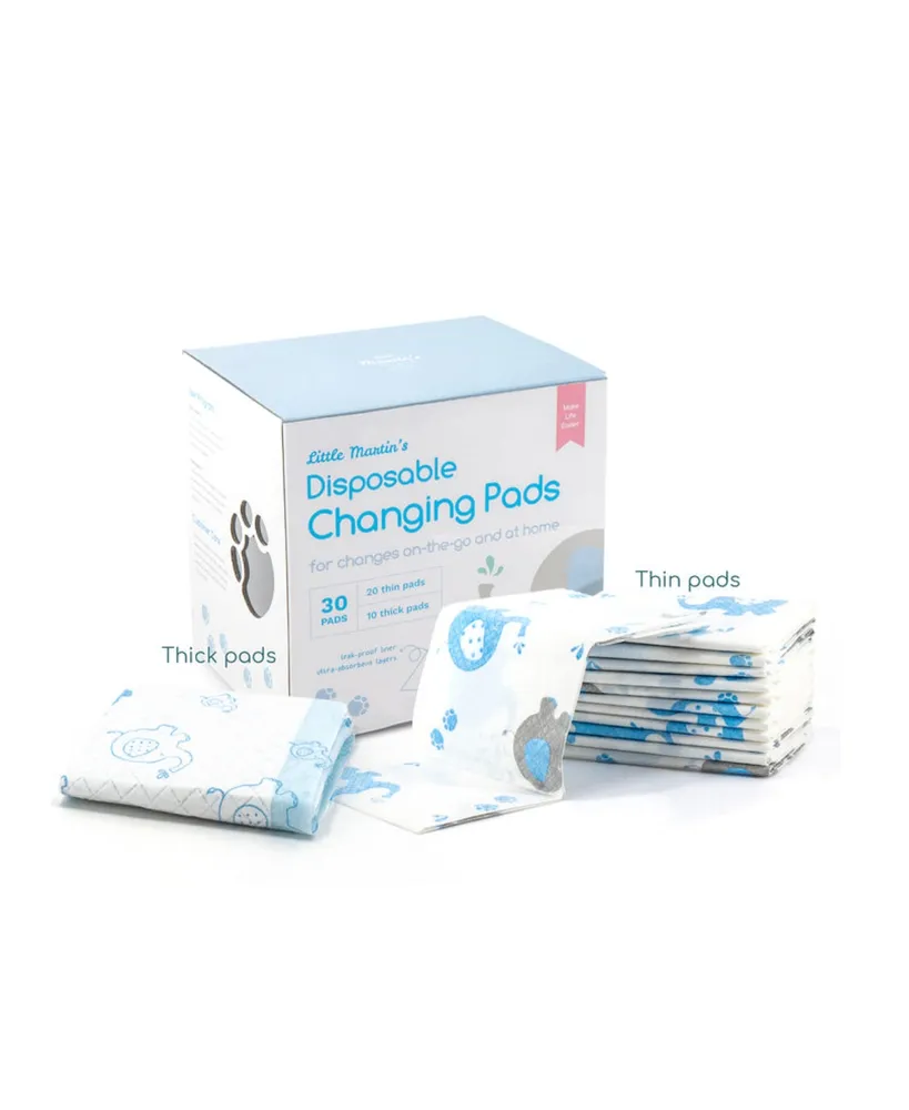 Little Martin's Disposable Changing Pads - 30 Counts