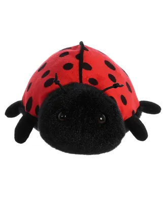 Aurora Small Ladybug-Ladybird Mini Flopsie Adorable Plush Toy Red 8"