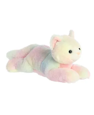 Aurora Medium Calli Kitten Flopsie Adorable Plush Toy Pink 12"
