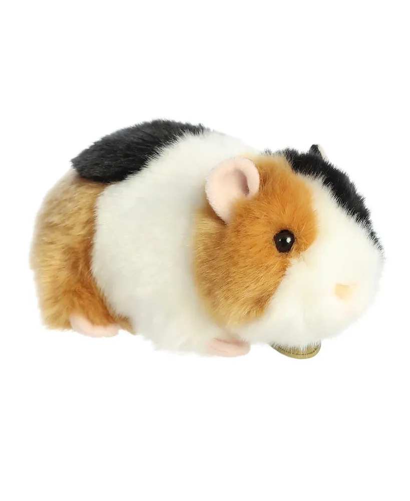 Aurora Small American Guinea Pig Miyoni Adorable Plush Toy Multicolor 7.5