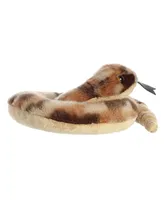 Aurora Small Ruse Rattlesnake Flopsie Adorable Plush Toy Brown