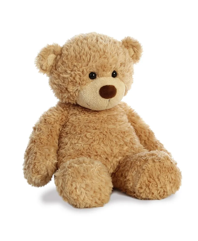 Aurora Large Bonny Bear Snuggly Plush Toy Tan 13"
