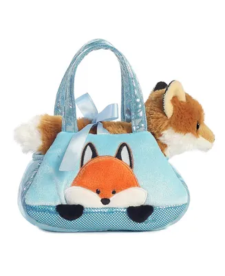 Aurora Small Peek-a-Boo Fox Fancy Pals Fashionable Plush Toy Multi-Color 7"