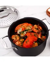 All-Clad Simply Strain Aluminum Hard Anodized Non-stick 6 Qt. Multi-Pot