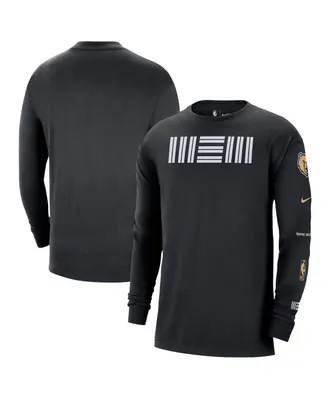 Men's Nike Black Memphis Grizzlies 2023/24 City Edition Max90 Expressive Long Sleeve T-shirt