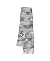 Women's Wear by Erin Andrews Green Bay Packers Plaid Knit Hat with Pom and Scarf Set