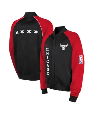 Big Boys Nike Black Chicago Bulls 2023/24 City Edition Authentic Showtime Full-Zip Jacket