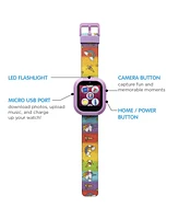 Playzoom V3 Girls Purple Silicone Smartwatch 42mm Gift Set