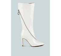 Tsaroh Womens Zip Around Calf Boot