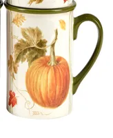 Certified International Autumn Harvest Mugs, Set of 4