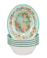 Certified International Joy of Easter Melamine Set/6 All Purpose Bowl